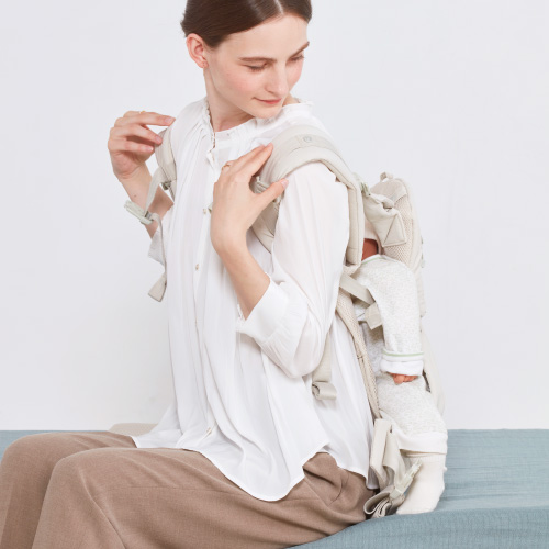 BABY CARRIER ON pittoresk × green label relaxing ベビー キャリア 